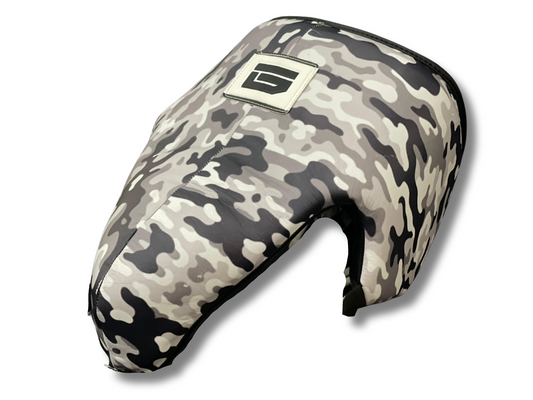 Gray Camo Groin Guard