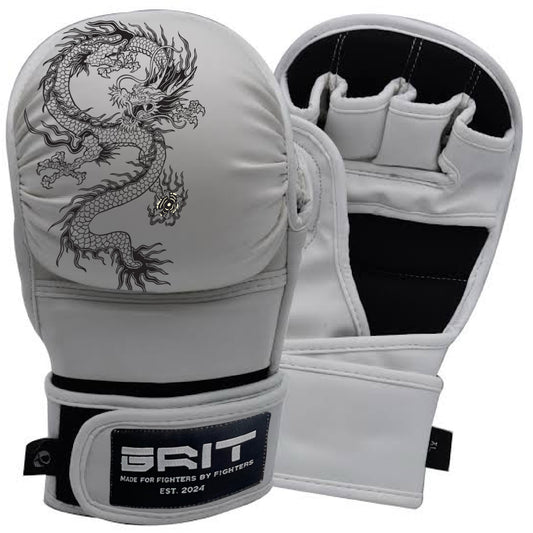 White Dragon MMA Gloves